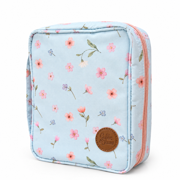 Estuche para Biblia · Todo para tu Tiempo con Dios – Talla M - Flores