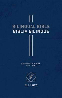 Biblia bilingüe azul - NTV - Coffee & Jesus