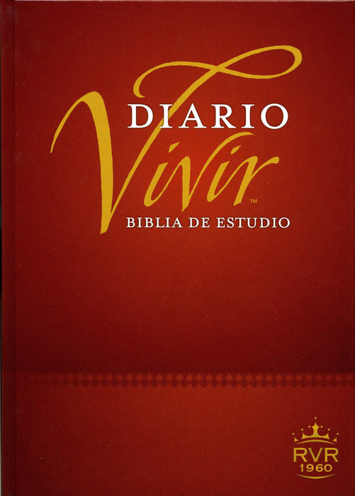 Biblia de estudio Diario Vivir tapa dura - RVR 1960 - Coffee & Jesus