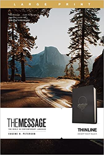 The Message Thinline, Large Print- MSG