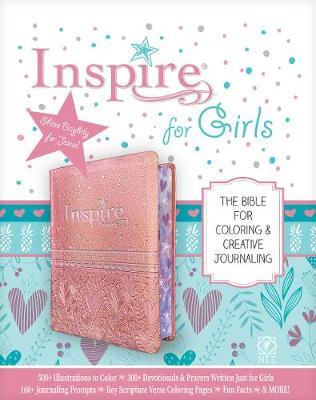 Inspire Bible for Girls, leatherLike Pink - NLT