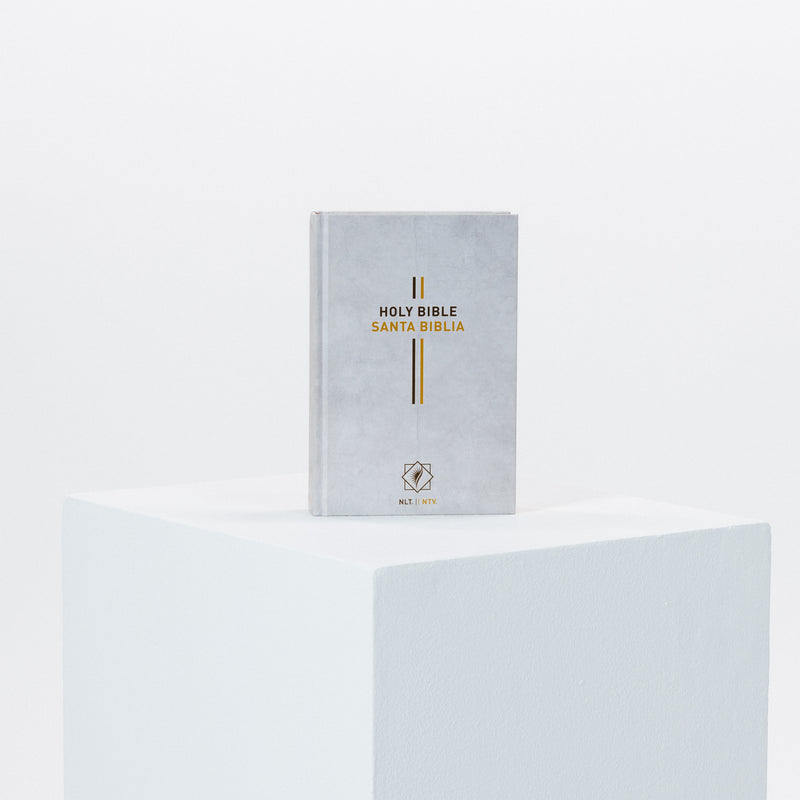 Biblia bilingüe  tapa dura - NLT/NTV