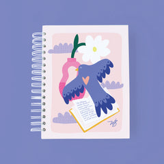 Cuaderno sencillo Spirit Lead me White Bird