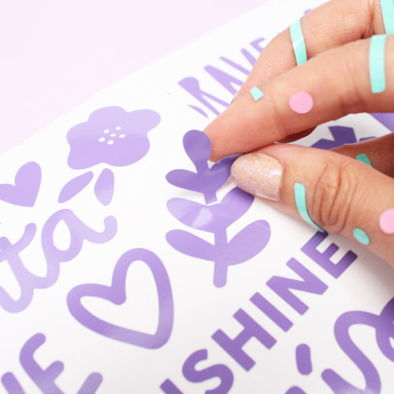 Stickers frases White bird