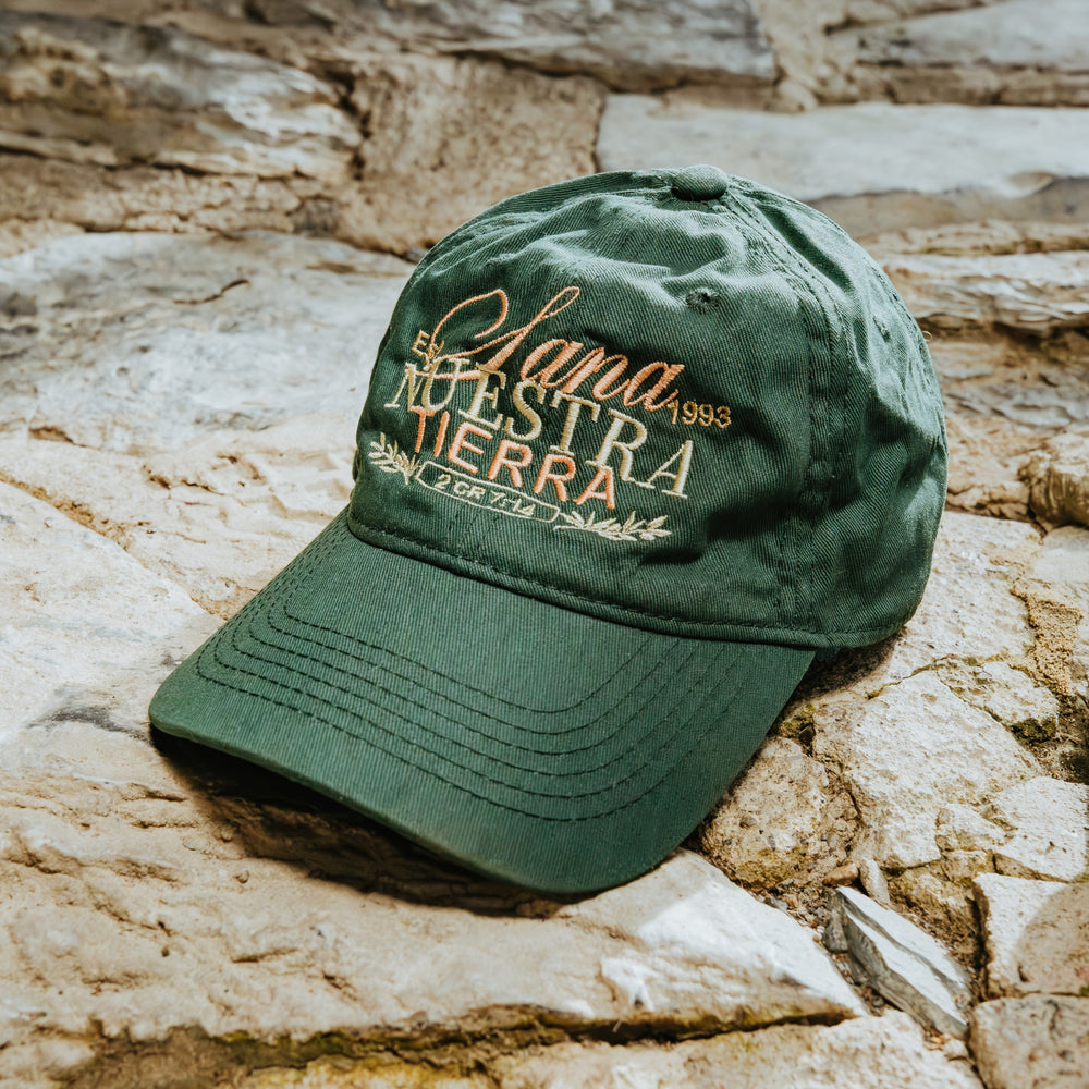 Gorra color verde - Sana nuestra tierra