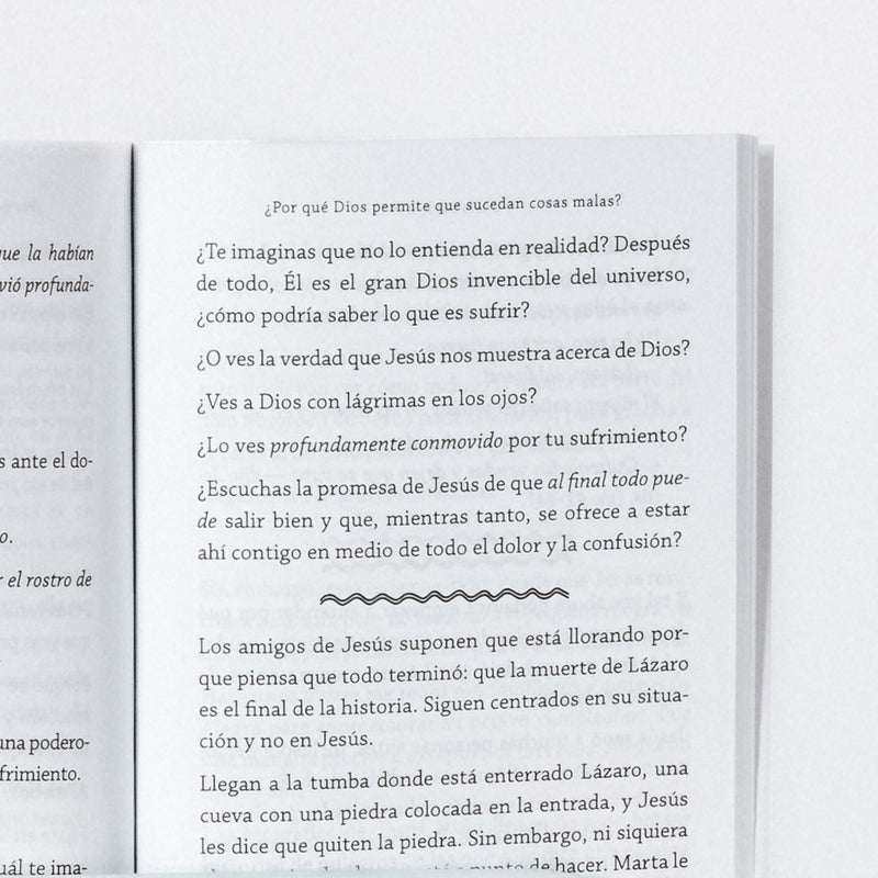 Libro ¿Por qué Dios permite que sucedan cosas malas?