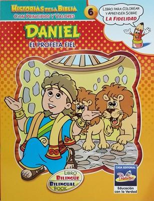 Cartilla para colorear, Daniel el profeta fiel