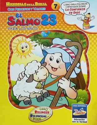 Salmo 23 - libro para colorear