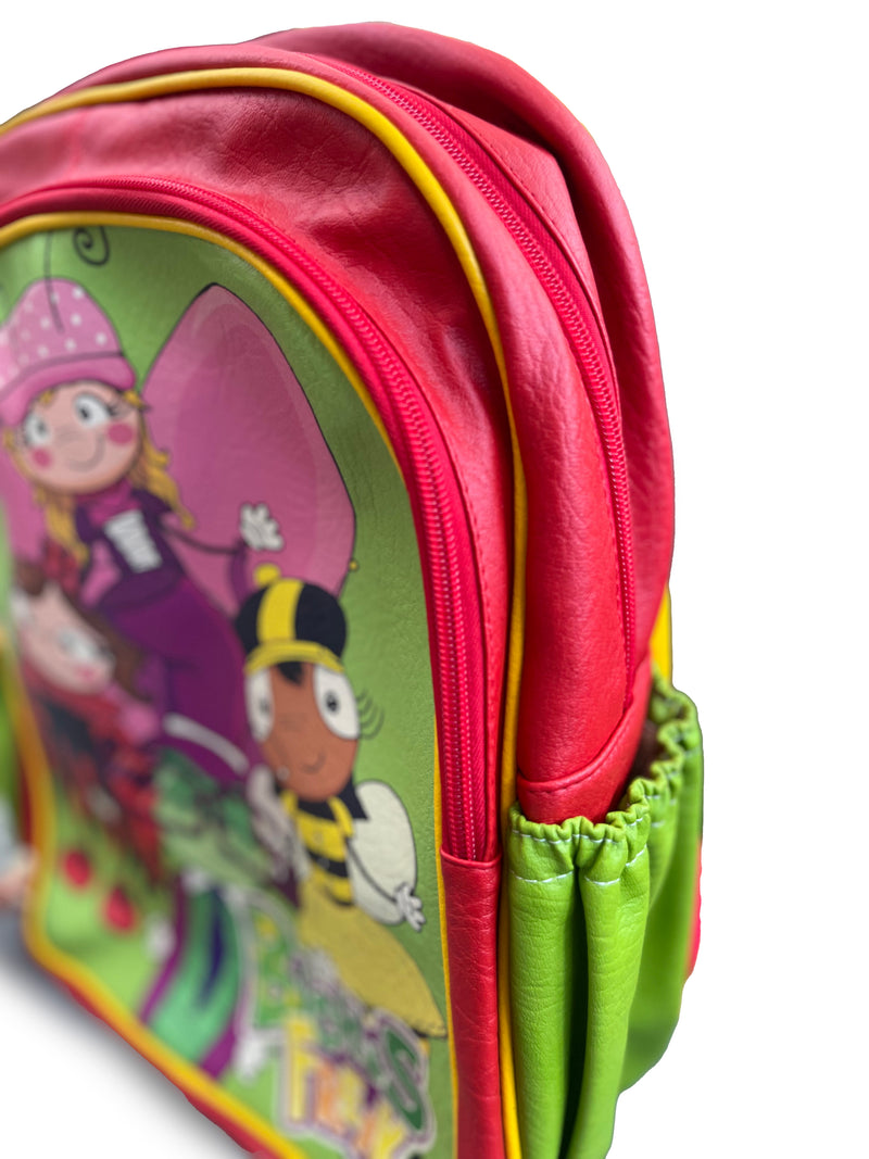 Morral Bichos Freak para niños en cuero