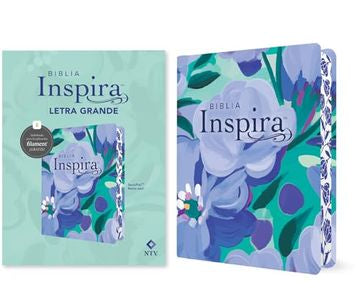 Biblia Inspira Azul - Letra Grande con Filament NTV