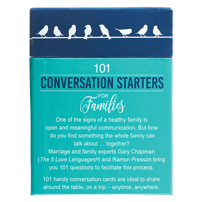 101 Conversation starters for families - Gary Chapman