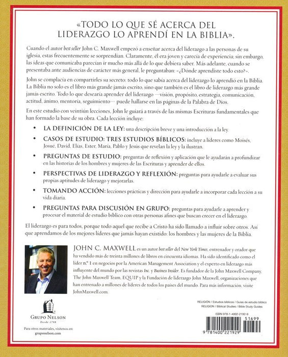 21 Leyes del liderazgo en la Biblia - John Maxwell