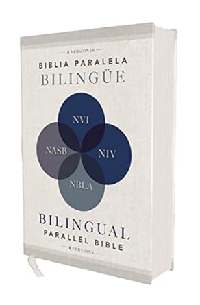 Biblia Paralela Bilingüe, Tapa Dura - NVI-NIV, NBLA-NASB