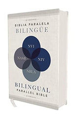 Biblia Paralela Bilingüe, Tapa Dura - NVI-NIV, NBLA-NASB