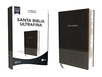 Santa Biblia ultrafina negro/gris - NTV