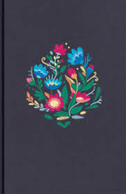 Biblia azul bordado sobre tela, letra super gigante - NVI