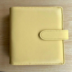 Organizador financiero amarillo