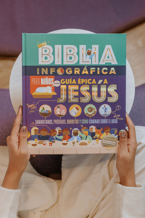 Biblia infográfica: Guía épica a Jesús- Portavoz