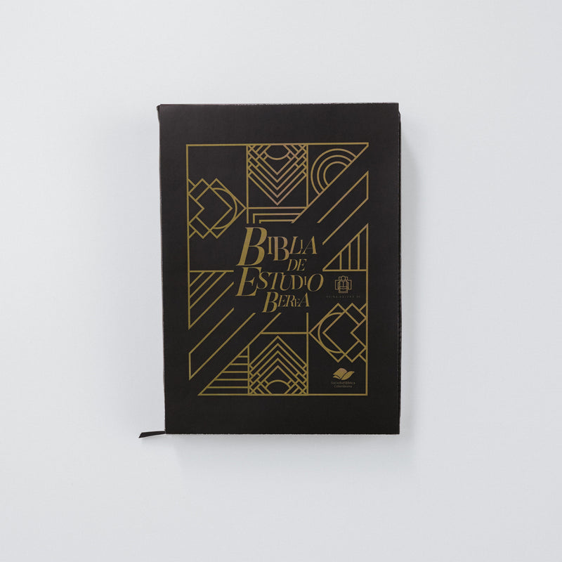 Biblia de Estudio Berea Edición Negra - Herramientas Completas RVR 1995