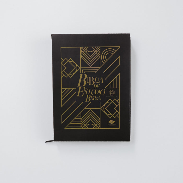 Biblia de Estudio Berea Edición Negra - Herramientas Completas RVR 1995