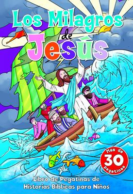 Los milagros de Jesús- libro de stickers