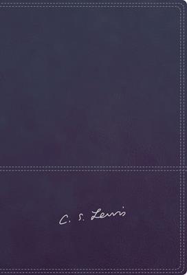 Biblia Reflexiones de C. S. Lewis Azul Marino - RVR1960