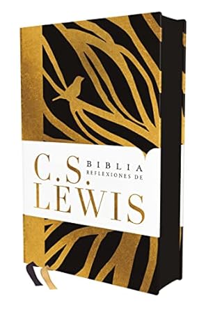 Biblia Reflexiones de C. S. Lewis Negro  Tapa dura - RVR1960