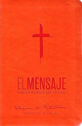 Biblia Naranja SentiPiel - El Mensaje