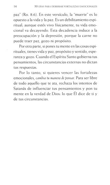 30 Días para derribar fortalezas emocionales - Tony Evans