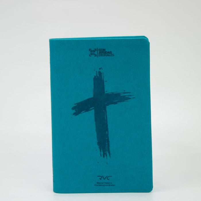 Biblia Letra Grande Agua Marina Canto Agua- RVC
