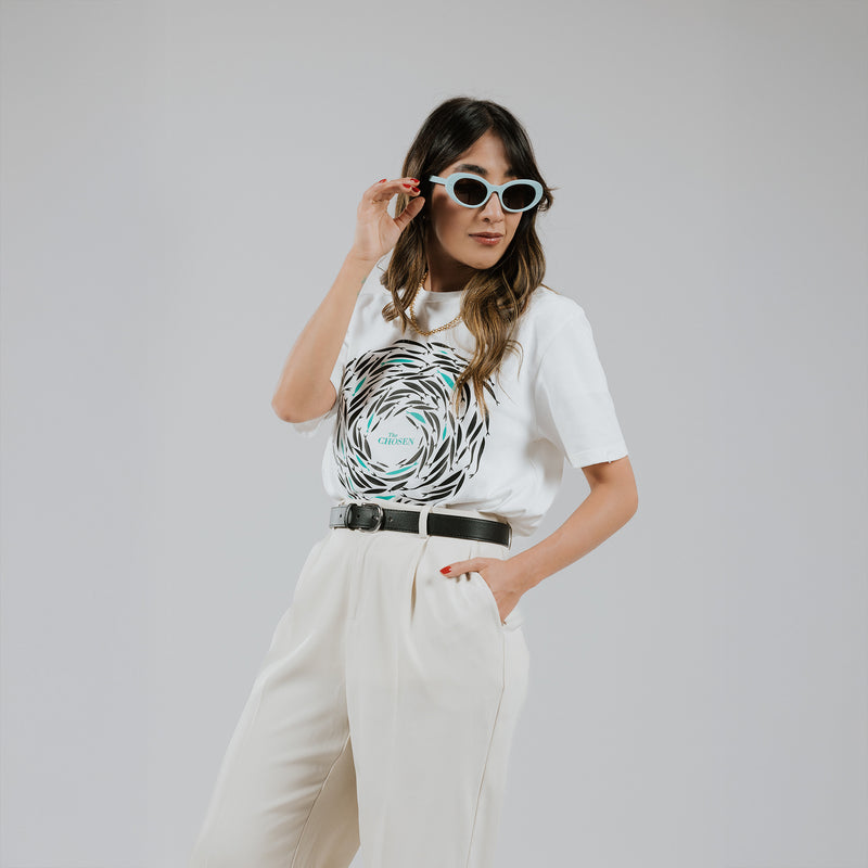 Camiseta The Chosen - Contracorriente Blanca