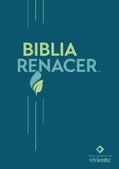 Biblia renacer tapa rústica azul - NTV