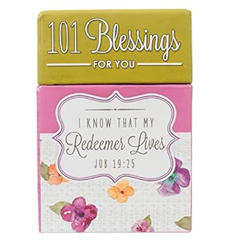 101 bendiciones para ti en tarjetas, Job 19:25, en inglés