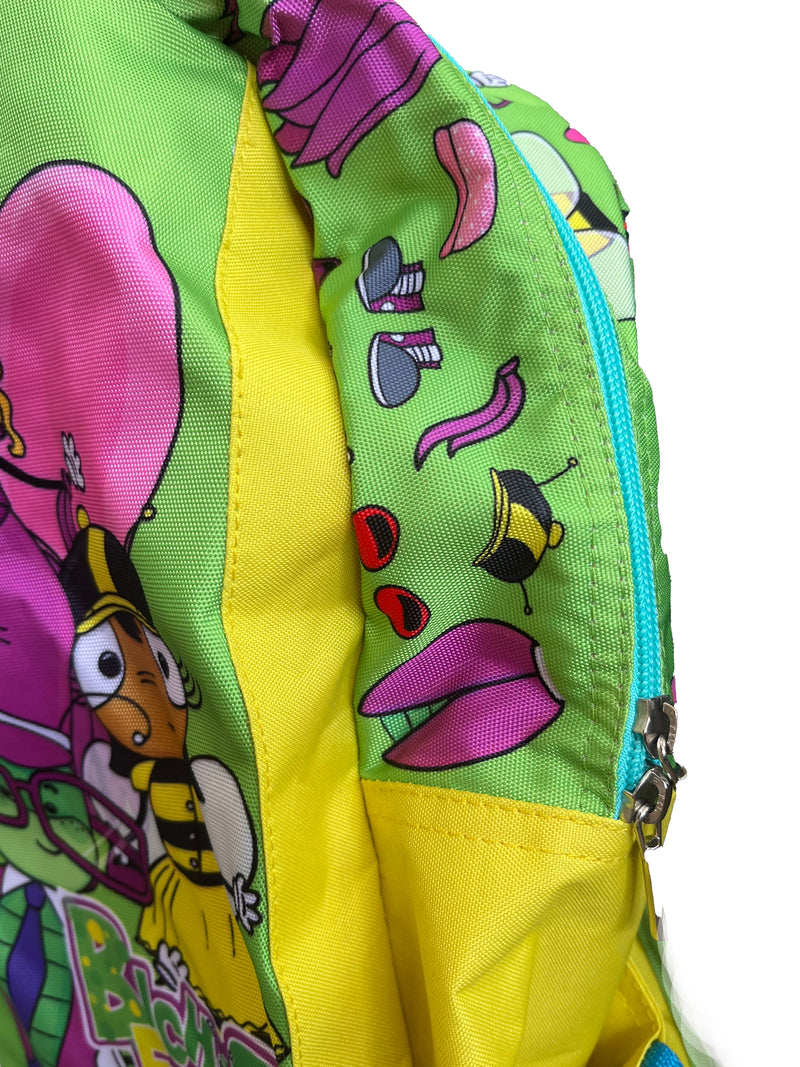Morral Bichos Freak para niños en tela