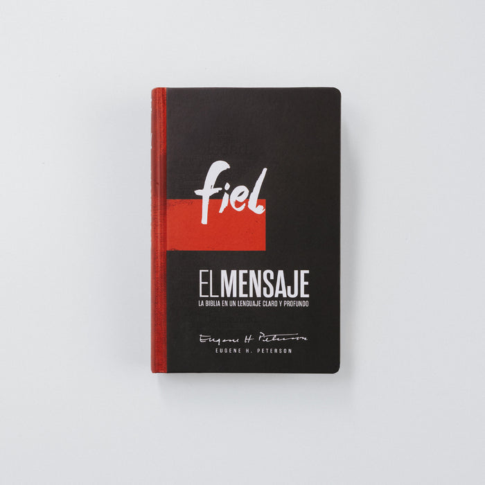 Biblia El Mensaje Red Cross - Tapa Dura