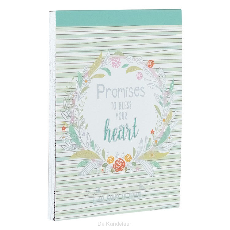 20 Tarjetas para colorear: Promises to bless your heart
