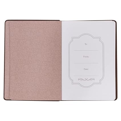 Agenda de lujo Trust with all your heart Proverbios 3:5 - Café