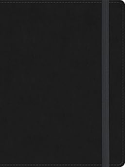 Biblia de apuntes tamaño personal, negro, tapa dura - RVR 1960