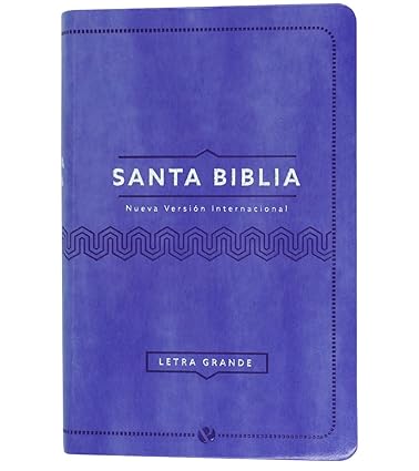 Biblia compacta lila, letra grande - NVI