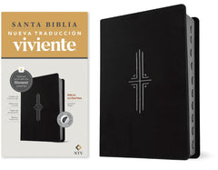 BIBLIA ULTRAFINA NTV, CON FILAMENT SENTIPIEL NEGRO CON ÍNDICE