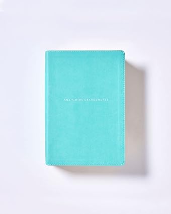 Biblia ama a Dios grandemente turquesa- NBLA