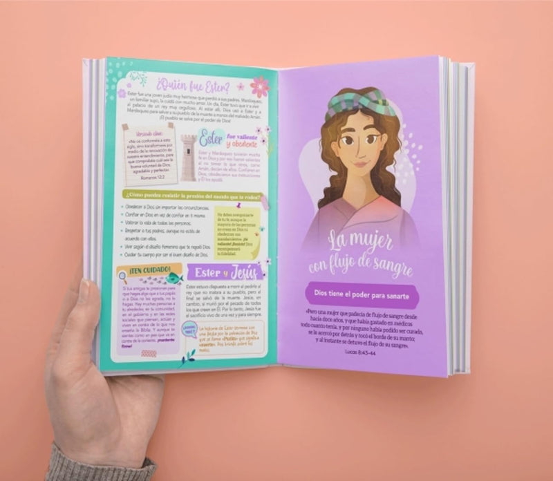 Biblia de Promesas para niñas, tapa dura- NTV