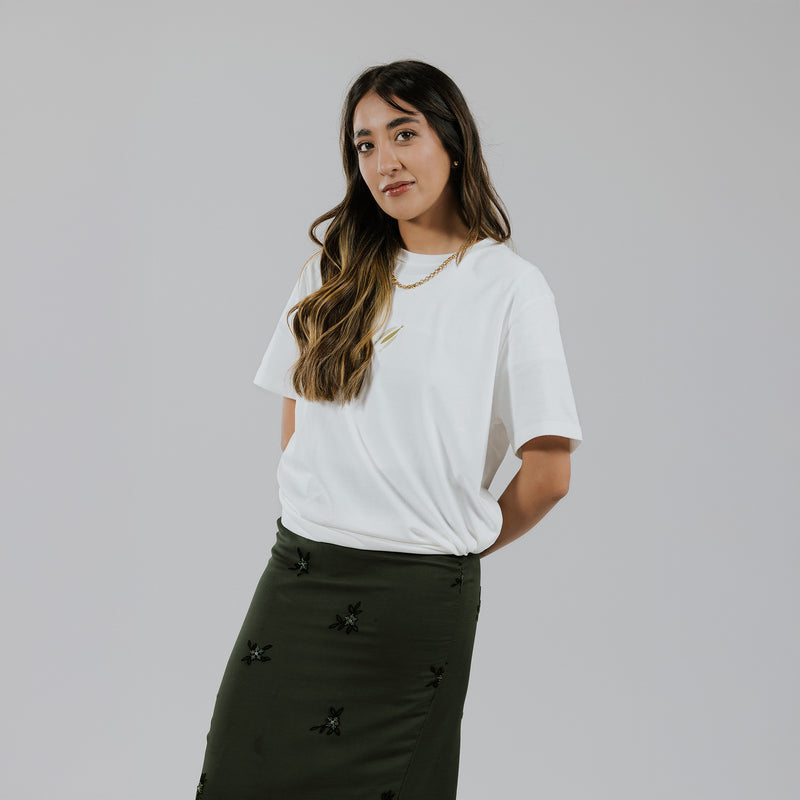 Camiseta The Chosen Todos tienen que saber Blanco Hueso