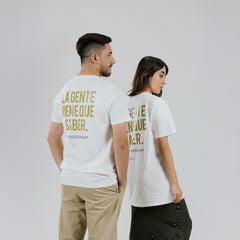 Camiseta The Chosen Todos tienen que saber Blanco Hueso