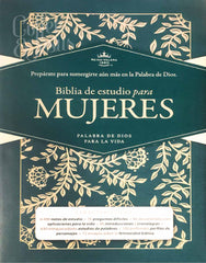Biblia de estudio para mujeres tela verde- RVR 1960