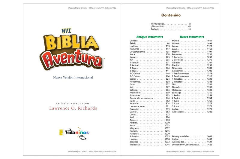 Biblia aventura para niños - NVI