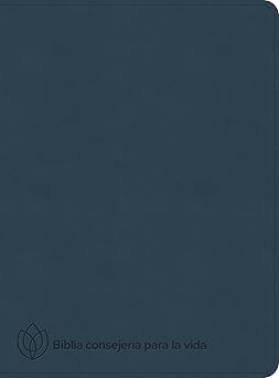 Biblia Consejería para la vida, azul pizarra, símil piel - RVR 1960