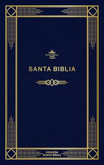 Biblia edición ministerial, azul oscuro, tapa rústica - RVR 1960