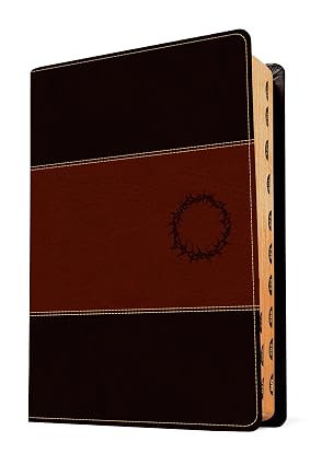 Biblia de estudio del diario vivir, letra grande SentiPiel, Café/Café claro, Índice - NTV