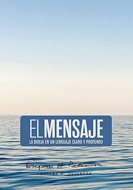 Biblia Ocean Blue Tapa dura - El Mensaje